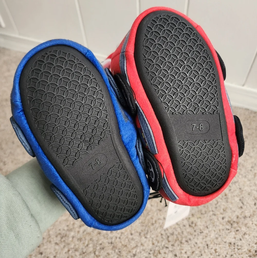 Paw Patrol Character Slippers in Blue and Red